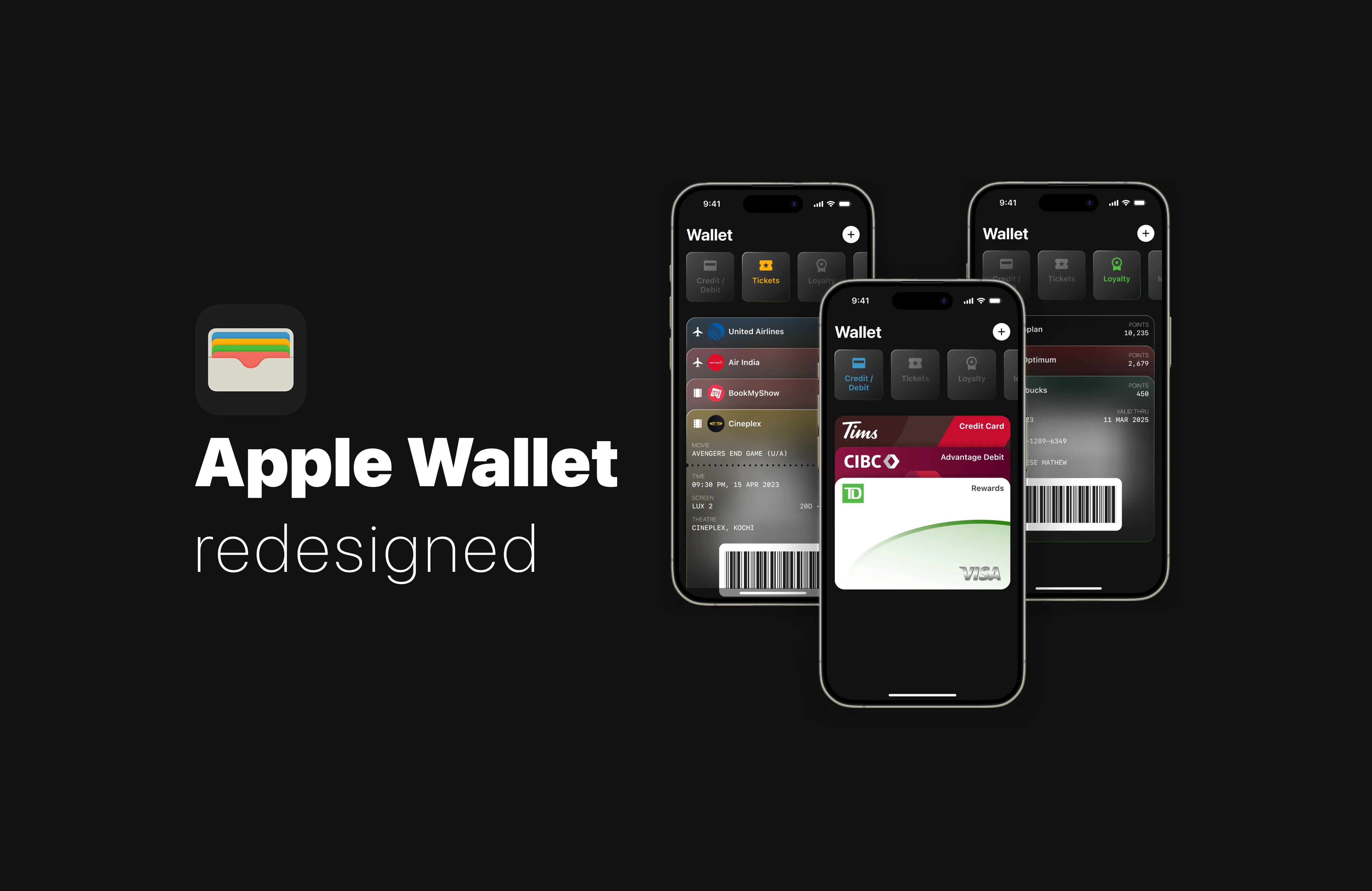 Apple Wallet - redesigned image 1