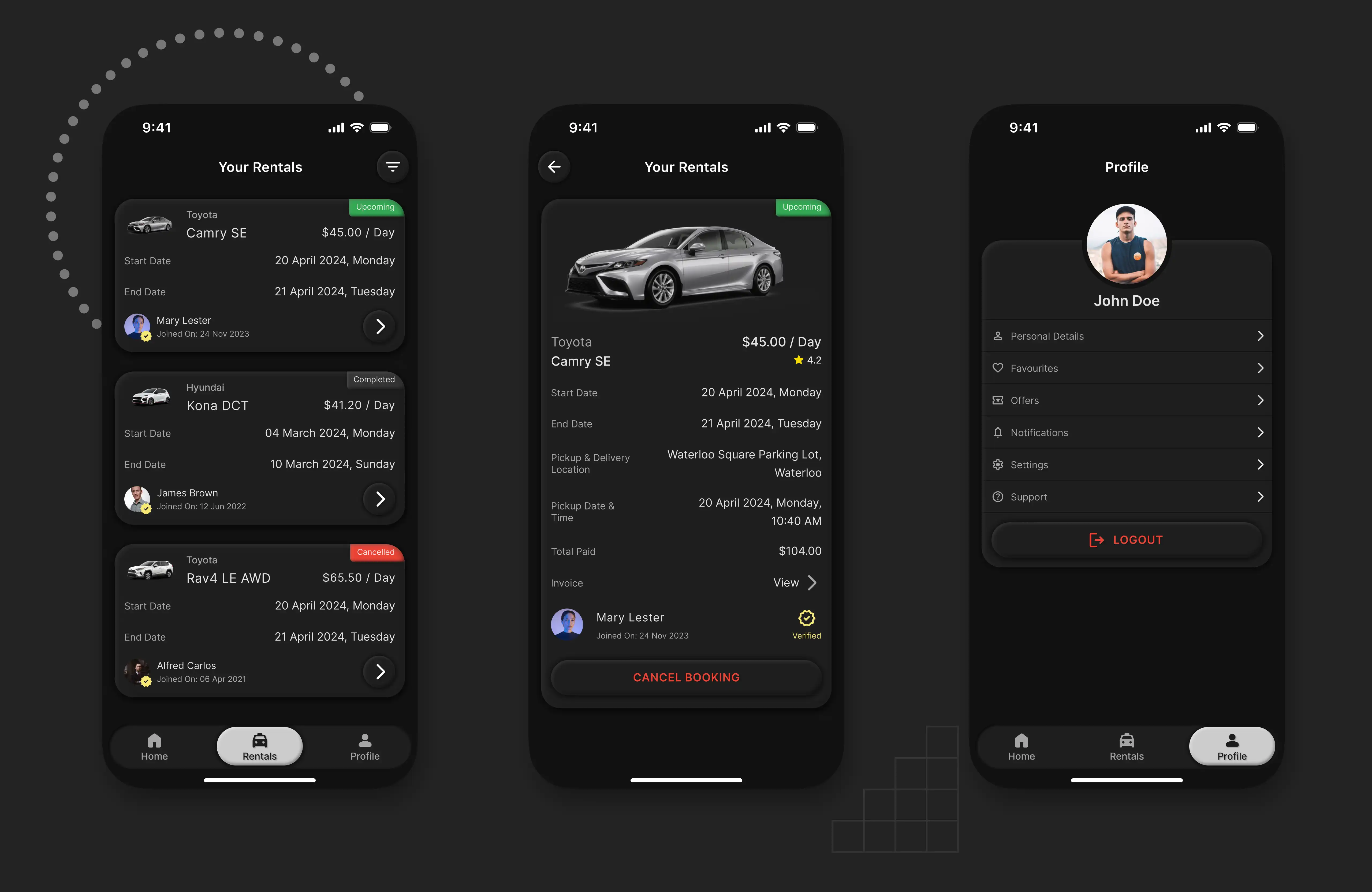 goCar - Car Rental App image 6